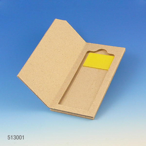 Globe Scientific Slide Mailer, Cardboard, for 1 Slide, 100/Box, 10 Boxes/Unit Image
